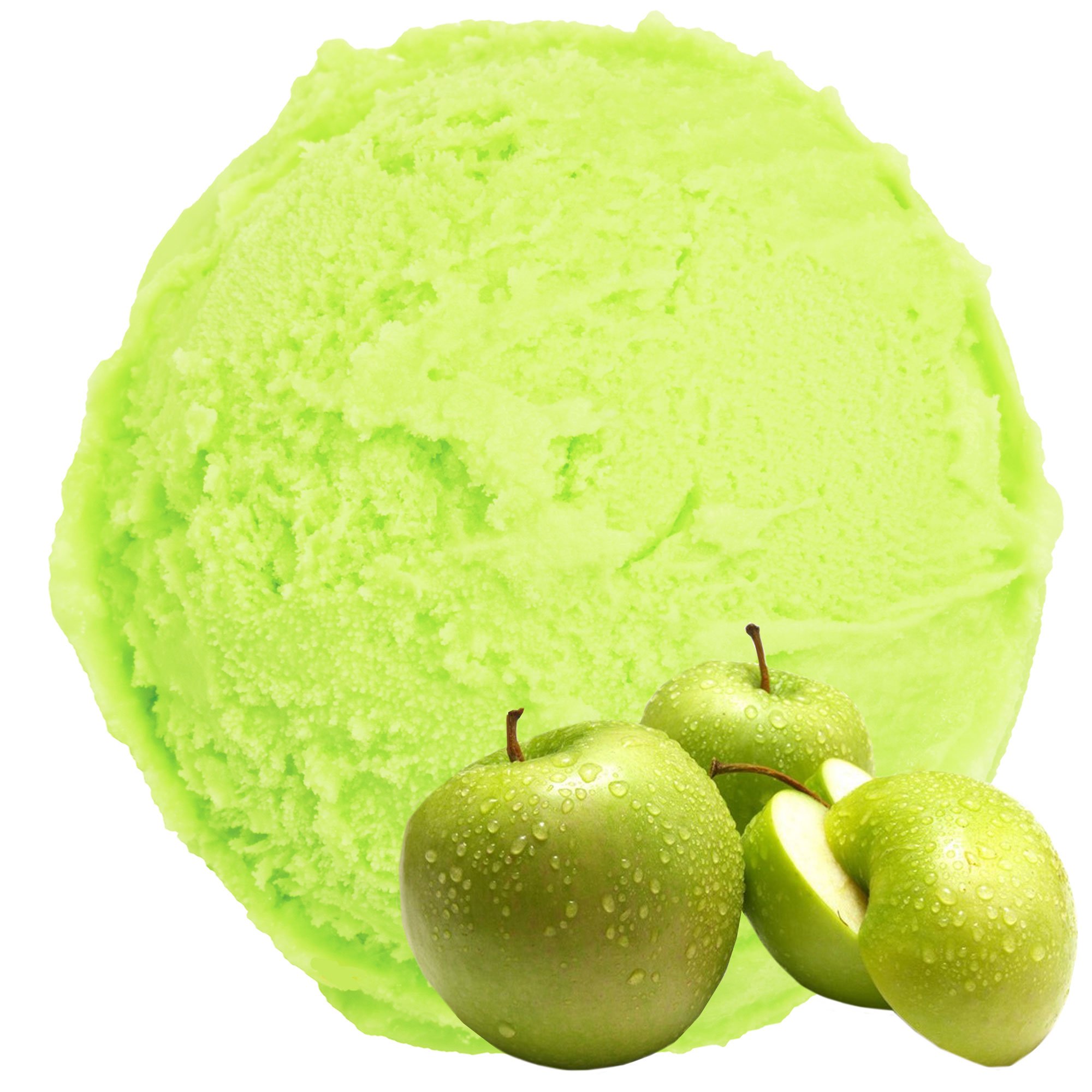 Grüner Apfel Geschmack 1 Kg Gino Gelati Eispulver für Speiseeis ...